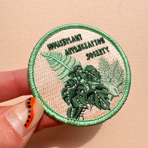 *SECOND* Super Seconds Festival - Houseplant Appreciation Society Embroidered Iron-on Patch