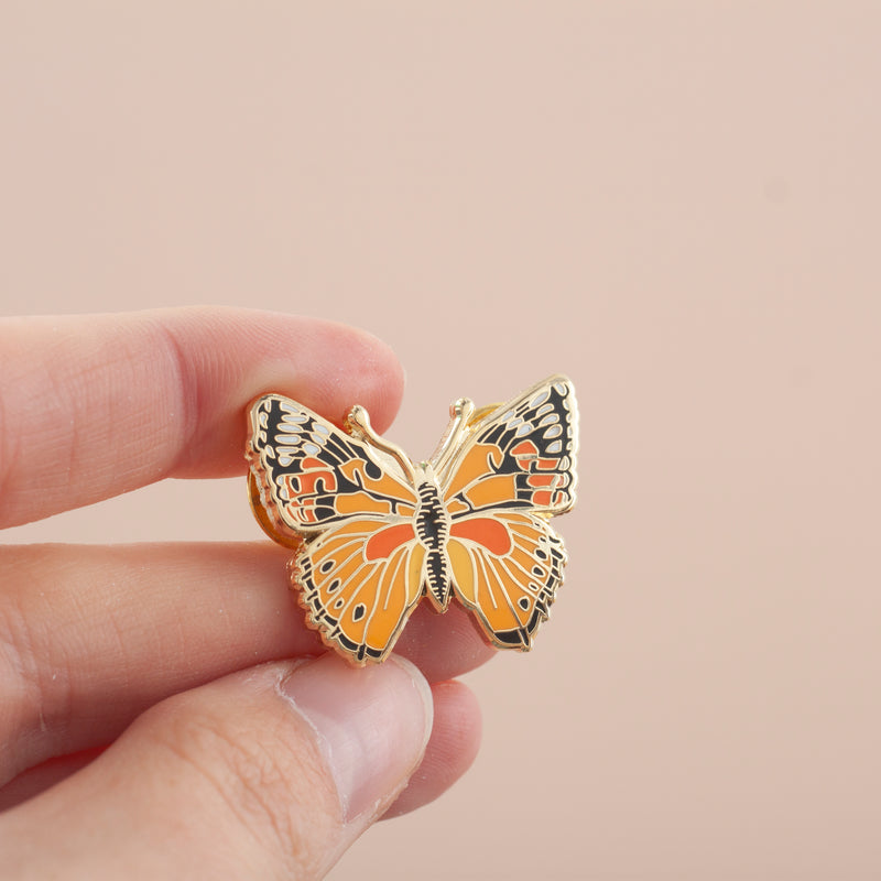 British Butterfly Hard Enamel Pin Badge