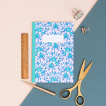 *SALE* Super Seconds Festival - Lilac Floral Pattern A5 Notebook