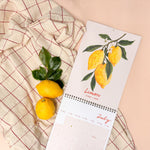 2025 Fruit Month To A Page Calendar