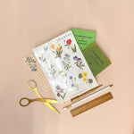 British Wildflower A5 Eco Vinyl Sticker Sheet