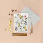 British Wildflower A5 Eco Vinyl Sticker Sheet