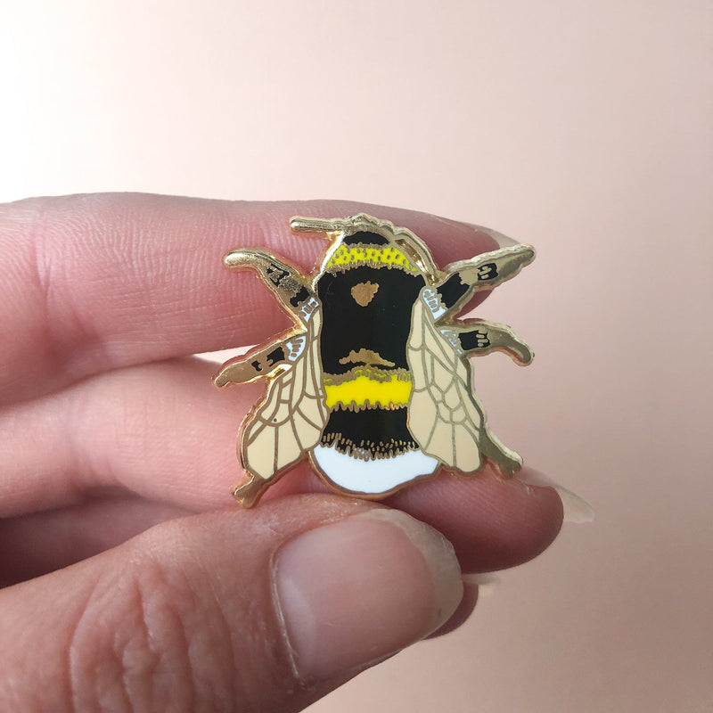 *SECOND* Super Seconds Festival - British Bee Hard Enamel Pin Badge