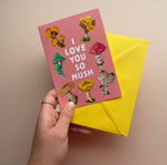 *SALE* Super Seconds Festival -I Love You So Mush A6 Greeting Card