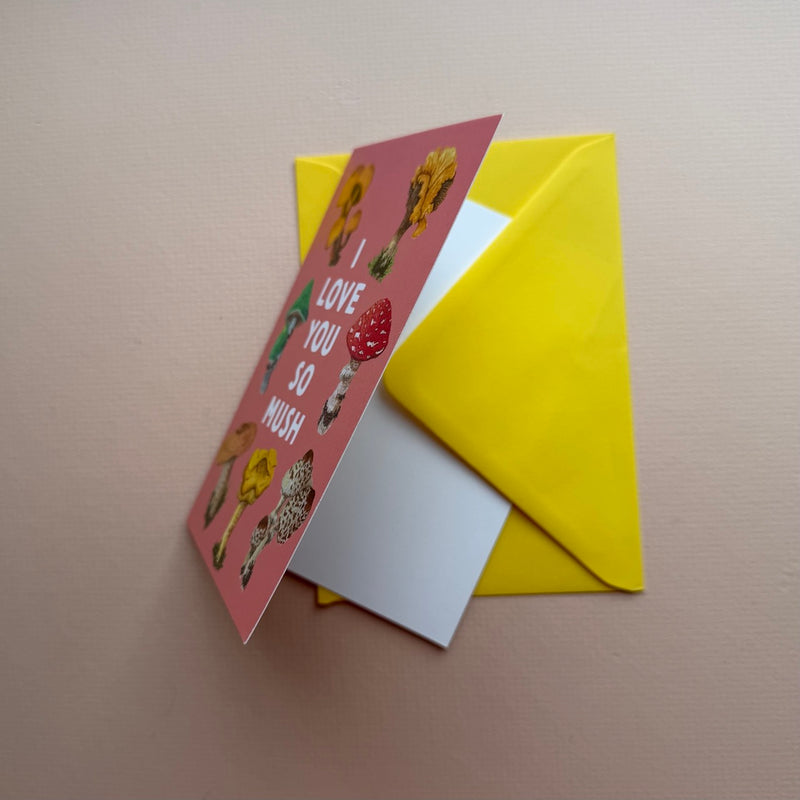 *SALE* Super Seconds Festival -I Love You So Mush A6 Greeting Card