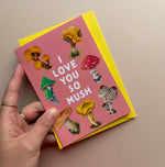 *SALE* Super Seconds Festival -I Love You So Mush A6 Greeting Card