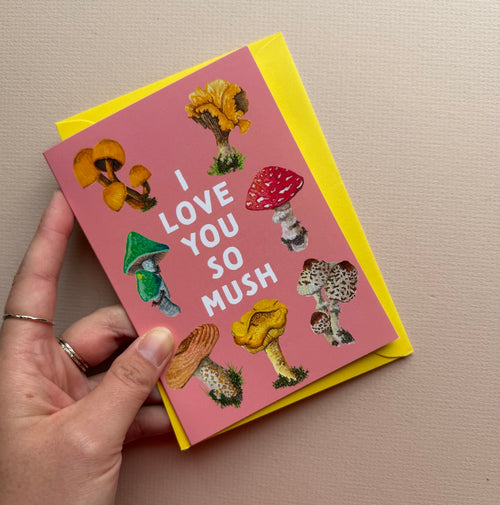 *SALE* Super Seconds Festival -I Love You So Mush A6 Greeting Card