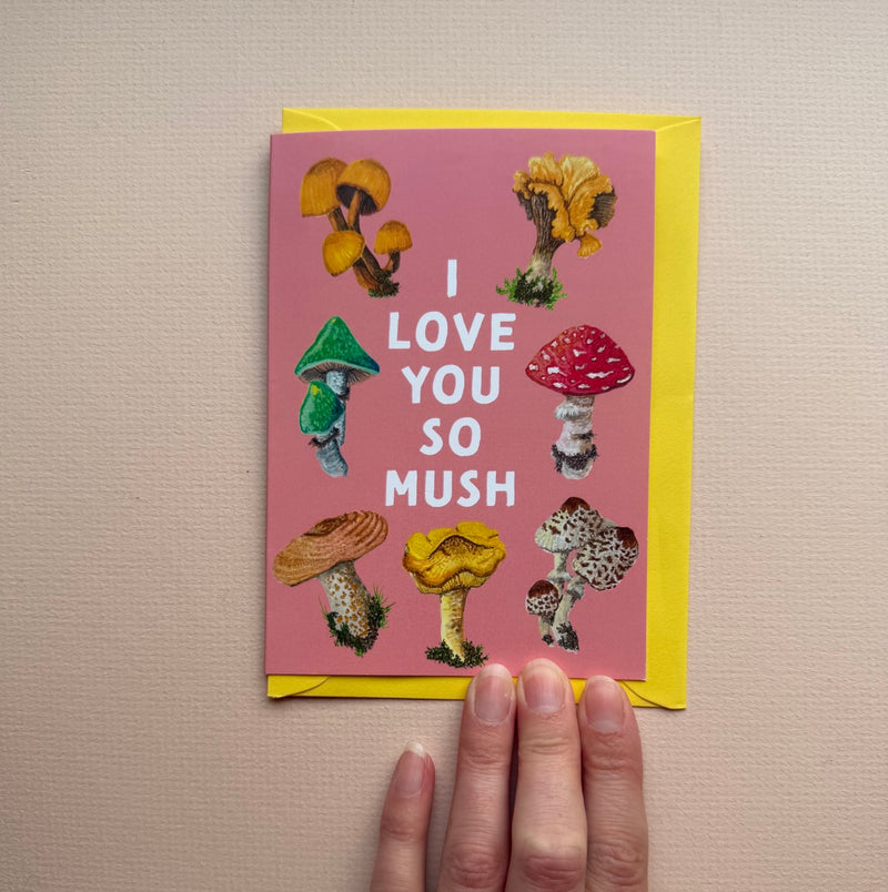 *SALE* Super Seconds Festival -I Love You So Mush A6 Greeting Card