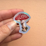 *SAMPLE* Super Seconds Festival - Pack of 5 mini vinyl stickers nature illustrations