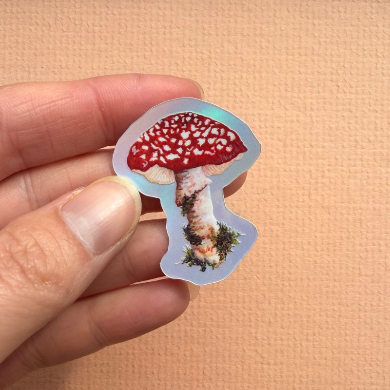 *SAMPLE* Super Seconds Festival - Pack of 5 mini vinyl stickers nature illustrations