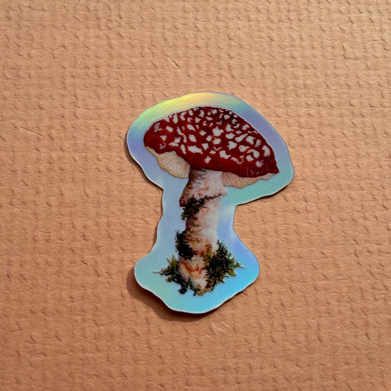 *SAMPLE* Super Seconds Festival - Pack of 5 mini vinyl stickers nature illustrations