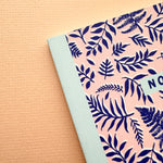 *SECOND* Super Seconds Festival - Blue Leaf Pattern Notebook - A5 100 Page Journal