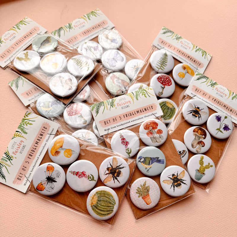 *SAMPLE* Super Seconds Festival - Mixed Design Fridge Magnets Pack Of 5