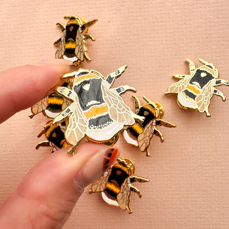 *SECOND* Super Seconds Festival - British Bee Hard Enamel Pin Badge