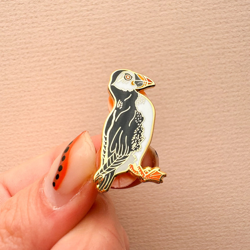 *SECOND* Super Seconds Festival -Puffin Hard Enamel Pin Badge