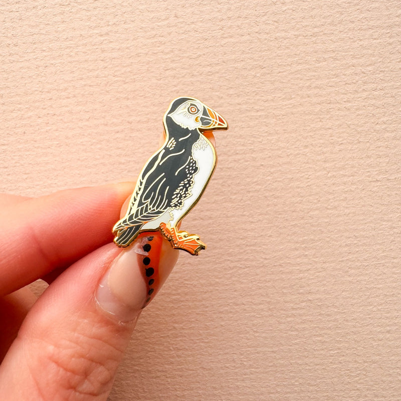 *SECOND* Super Seconds Festival -Puffin Hard Enamel Pin Badge