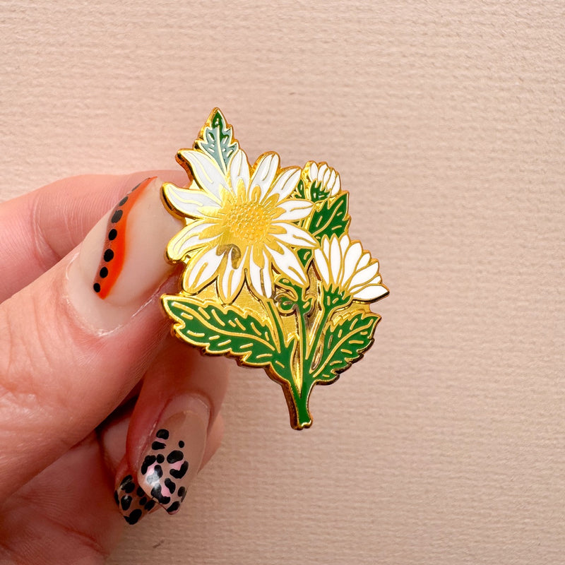 *SECOND* Super Seconds Festival - Daisy Hard Enamel Pin Badge