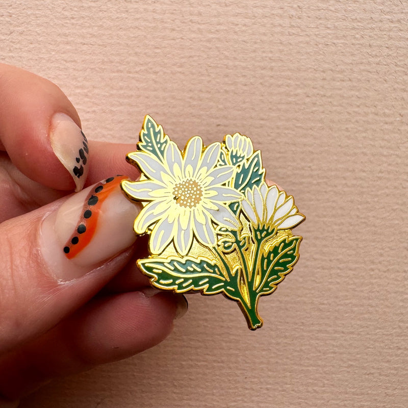 *SECOND* Super Seconds Festival - Daisy Hard Enamel Pin Badge