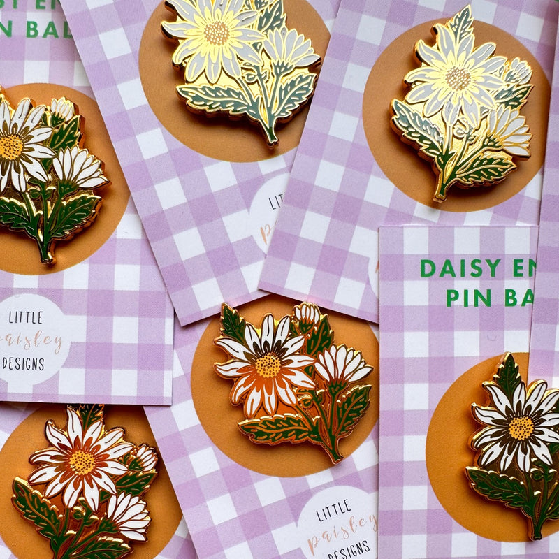 *SECOND* Super Seconds Festival - Daisy Hard Enamel Pin Badge