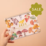 *SALE* Super Seconds Festival - 2025 British Mushrooms Illustrated Desk Calendar