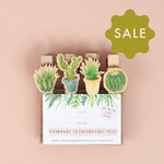 *SALE* Super Seconds Festival -Cacti & Succulents Fridge Magnet Pegs