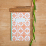 *SALE* Super Seconds Festival - Orange Tile Pattern A5 Notebook