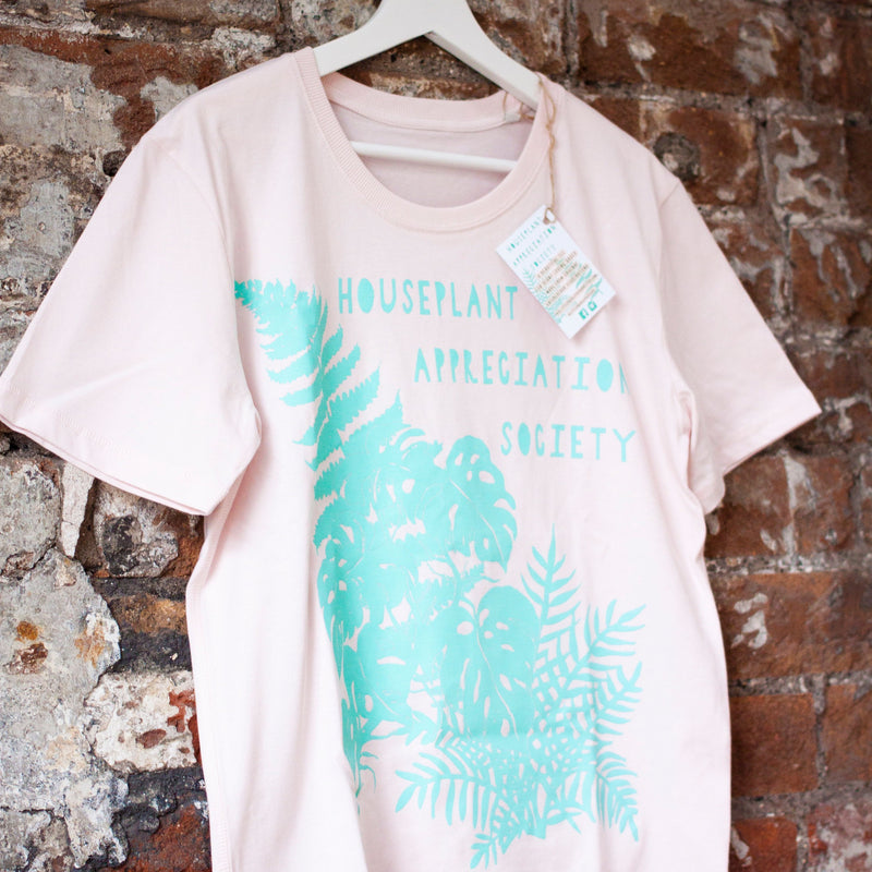 *SALE* Super Seconds Festival - Houseplant Appreciation Society - Organic Cotton T-shirt