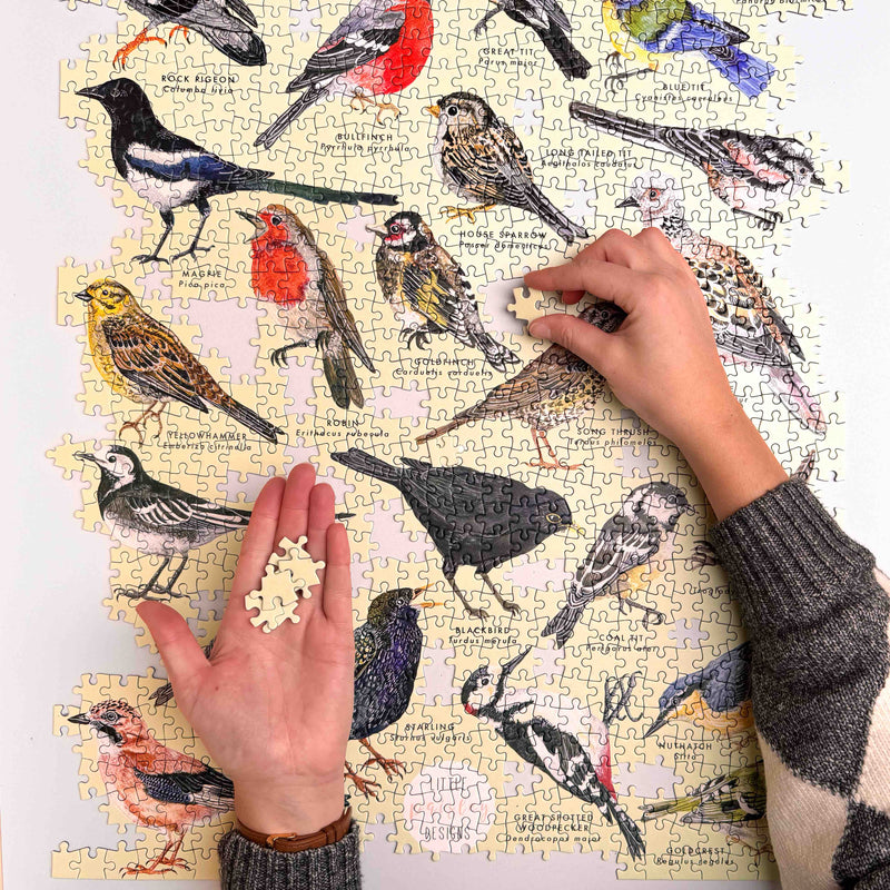 British Birds 1000 Piece Jigsaw Puzzle