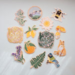 Any 2 Nature Inspired Embroidered Patches Deal