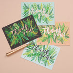 Thank You Notelet Set - Pack Of 8
