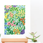 Wildflower Pattern Giclée Print - 18 x 24 cm