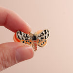 Garden Tiger Moth Enamel Pin Badge
